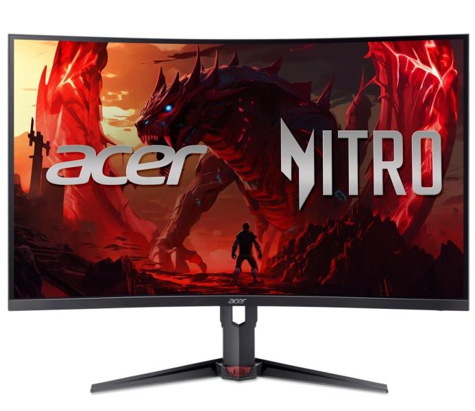 Монітор 31.5" Acer Nitro XZ323QUZ1bmiiprx Curved (UM.HX3EE.105) 2560x1440 (QHD 2K) VA 280 Hz