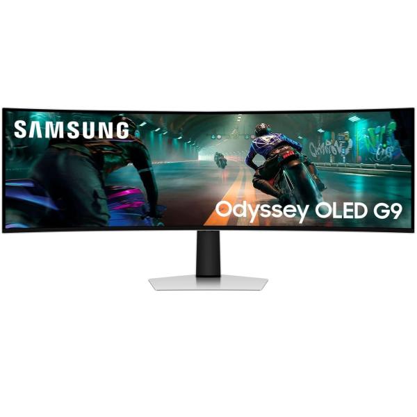Монітор 49" Samsung LS49DG910SIXCI Curved DQHD 144Hz (LS49DG910SIXUA) 5120х1440 (DQHD) OLED 144 Hz