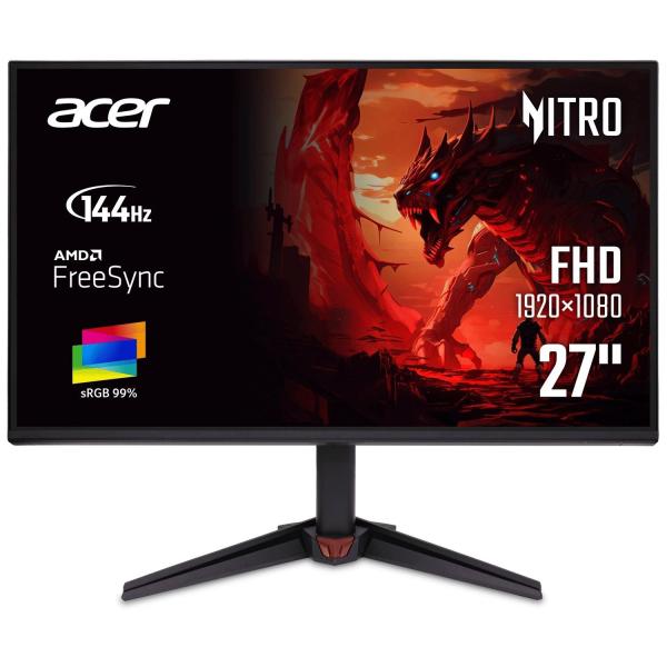 Монітор 27" Acer VG270P6bmipx FHD 144Hz (UM.HV0EE.601) 1920x1080 (FullHD) IPS 144 Hz