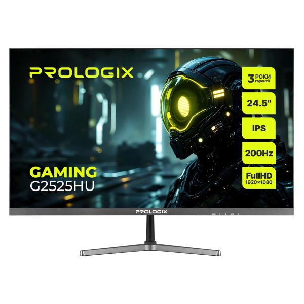 Монітор 24.5" ProLogix Gaming G2525HU (G2525HU) 1920x1080 (FullHD) IPS 200 Hz