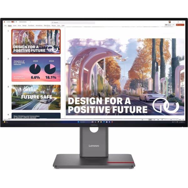 Монітор 27" Lenovo P27QD-40 QHD 120Hz (64B3GAT2UA) 2560x1440 (QHD, 2K) IPS 120 Hz