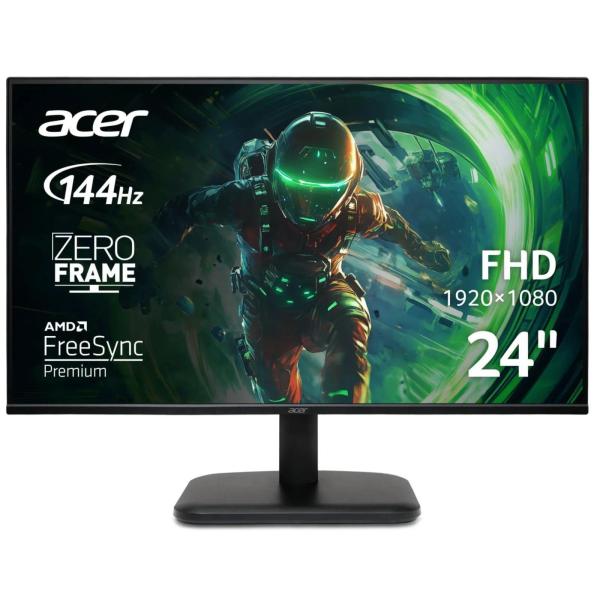 Монітор 23.8" Acer EK241YP6bi (UM.QE1EE.601) 1920x1080 (FullHD) IPS 144 Hz