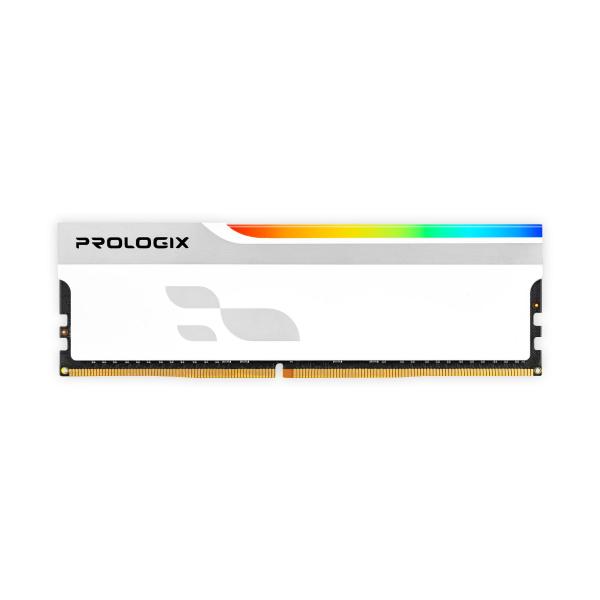 Модуль пам'яті ProLogix DDR4 16GB Onyx 3600Mhz White RGB (PRO16GB3600YWR4)