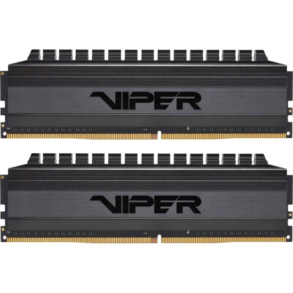 Модуль пам'яті Patriot DDR4 16Gb (2x8) Viper Blackout 3000 MHz (PVB416G300C6K) Б/в