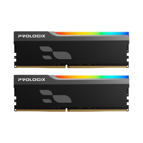 Модуль пам'яті ProLogix DDR4 32GB (2x16) Onyx 3600Mhz Black RGB (PRO32GB3600YBR4K)