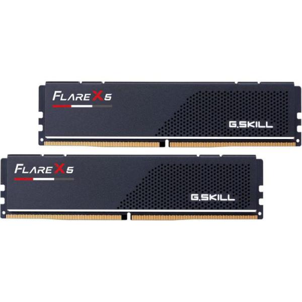 Модуль пам'яті G.Skill DDR5 32GB (2x16) Flare X5 6000 MHz AMD EXPO (F5-6000J3038F16GX2-FX5)