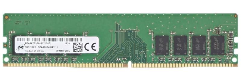 Модуль пам'яті Micron DDR4 8Gb 2666 (MTA8ATF1G64AZ-2G6E1) Б/в
