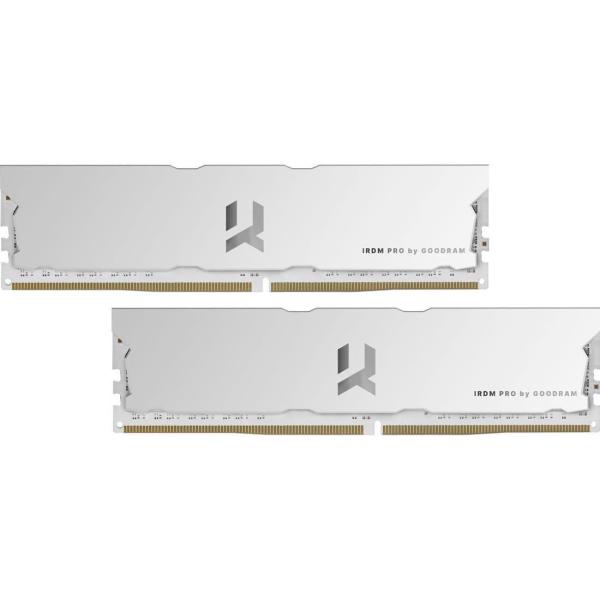 Модуль пам'яті GoodRam DDR4 16Gb (2x8) IRDM PRO 3600MHz White (IRP-W3600D4V64L18S/16GDC)