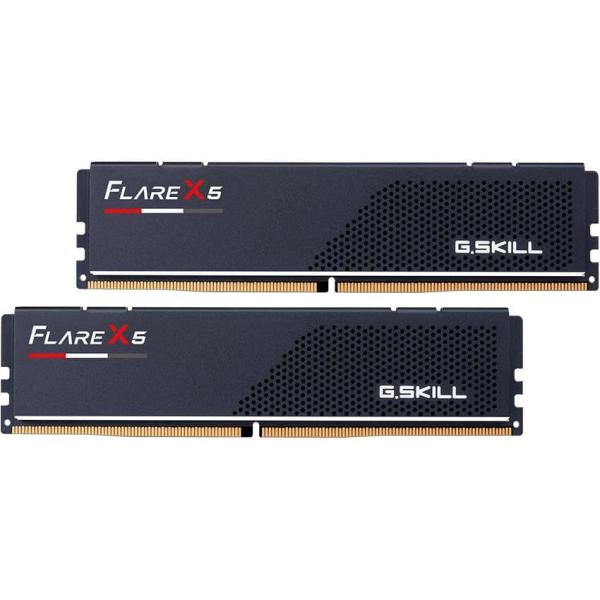 Модуль пам'яті G.Skill DDR5 32GB (2x16) Flare X5 6000Mhz Black AMD EXPO (F5-6000J2836G16GX2-FX5)