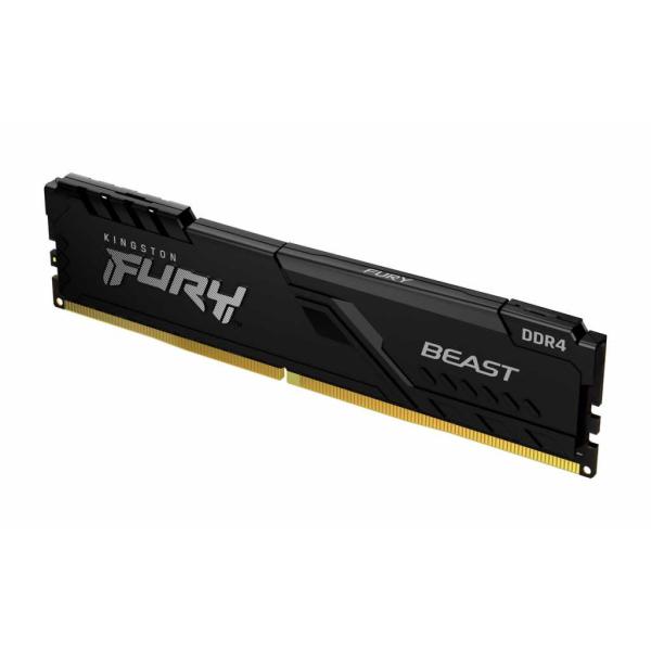 Модуль пам'яті Kingston Fury DDR4 32Gb Beast 3200 MHz Black (KF432C16BB/32)