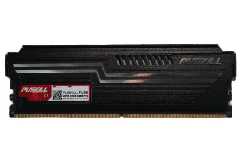 Модуль пам'яті DDR5 32GB (2X16) PUSKILL 6400Mhz XMP(PSK-D5M6400BH-16G) (PSK-D5M6400BH-16G) Б/в
