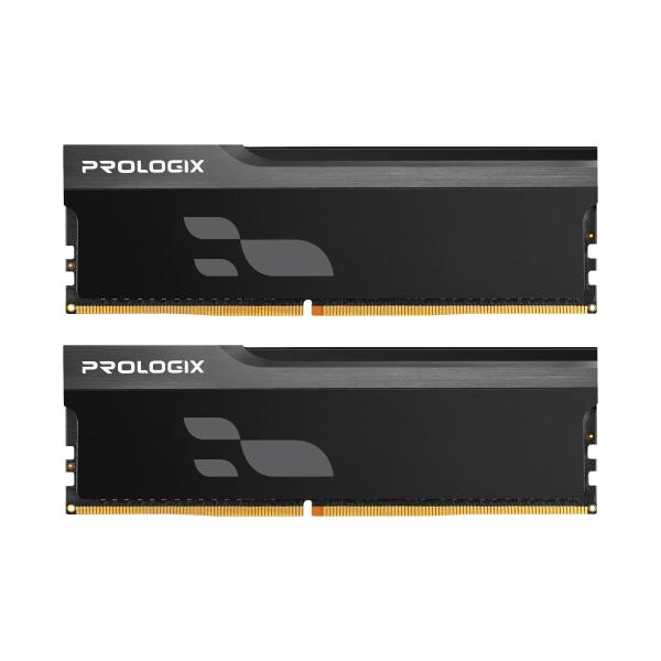 Модуль пам'яті ProLogix DDR4 16GB (2x8) Onyx 3200Mhz Black (PRO16GB3200YB4K)