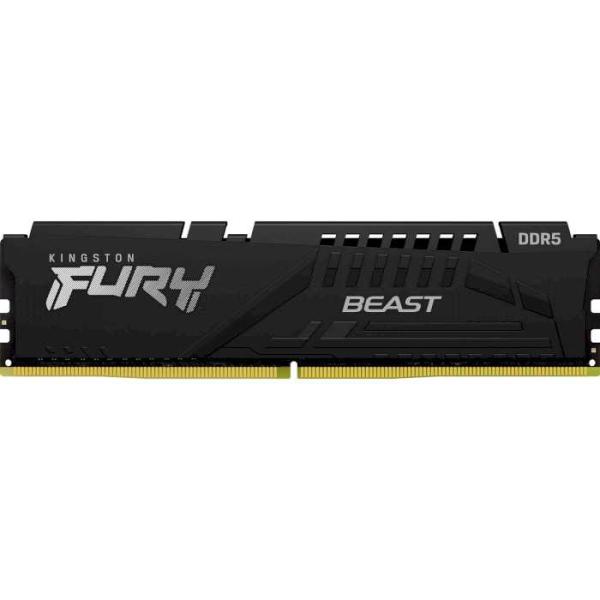 Модуль пам'яті Kingston Fury DDR5 16Gb 5200MHz Beast Black (KF552C40BB-16)