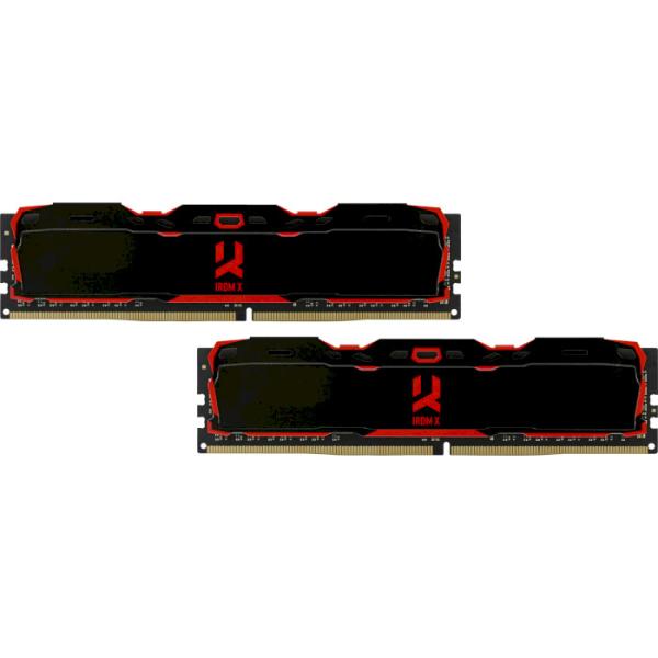 Модуль пам'яті GoodRam DDR4 32Gb (2x16) IRDM Black 3200MHz (IR-X3200D464L16A/32GDC)