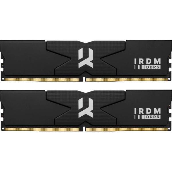 Модуль пам'яті GoodRam DDR5 32GB (2x16) 6800MHz IRDM Black (IR-6800D564L34S/32GDC)