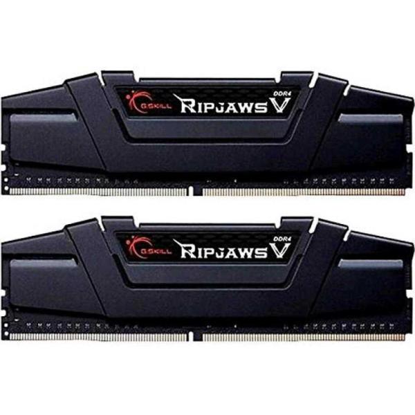 Модуль пам'яті G.Skill DDR4 16Gb (2x8) Ripjaws V Black 3200 MHz (F4-3200C16D-16GVKB)