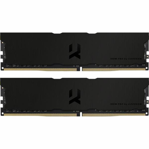 Модуль пам'яті GoodRam DDR4 32Gb (2x16) Iridium Pro Deep 3600 MHz Black (IRP-K3600D4V64L18/32GDC)
