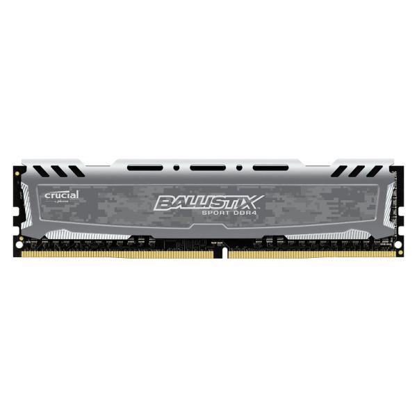 Модуль пам'яті DDR4 16Gb Crucial Ballistix Sport LT Grey 2400 MHz (BLS16G4D240FSB.16FAD) Б/в