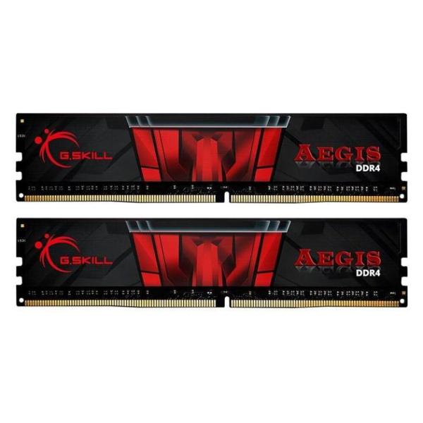 Модуль пам'яті G.Skill DDR4 16GB (2x8) G.Skil Aegis 2400 (F4-2400C17D-16GIS)