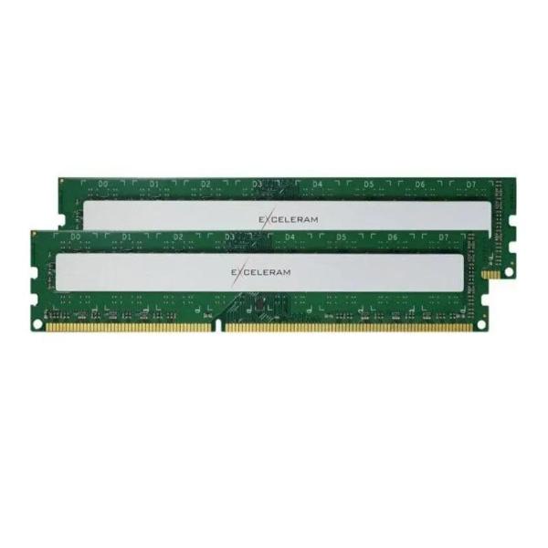 Модуль пам'яті Exceleram DDR3 8Gb (2x4Gb) Silver Peewee 1600MHz (E30165A) Б/в