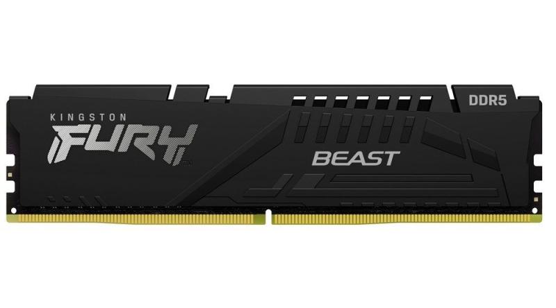 Модуль пам'яті Kingston Fury DDR5 16GB 5600Mhz Beast Black AMD EXPO (KF556C36BBE-16)
