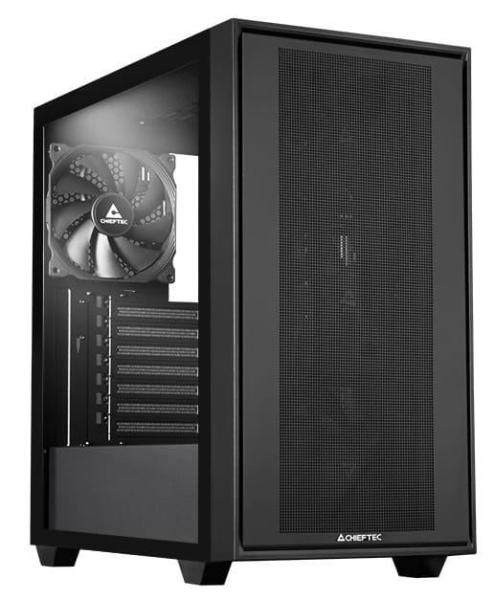 Корпус Chieftec Gaming Night Hunter без БП Black (GS-03B-BLK-OP)