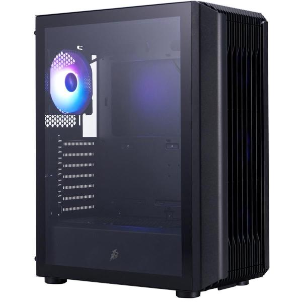 Корпус 1stPlayer H6-BK-4F7 Black без БЖ (H6-BK-4F7)