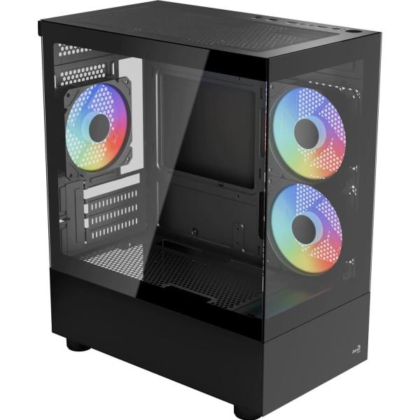 Корпус Aerocool Viewport Mini-G-BK-v2 Black без БП (ACCM-ES09133.11)