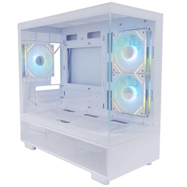 Корпус 1stPlayer Mi5-WH-2FC7R-W-1FC7-W White без БЖ (Mi5-WH-2FC7R-W-1FC7-W)