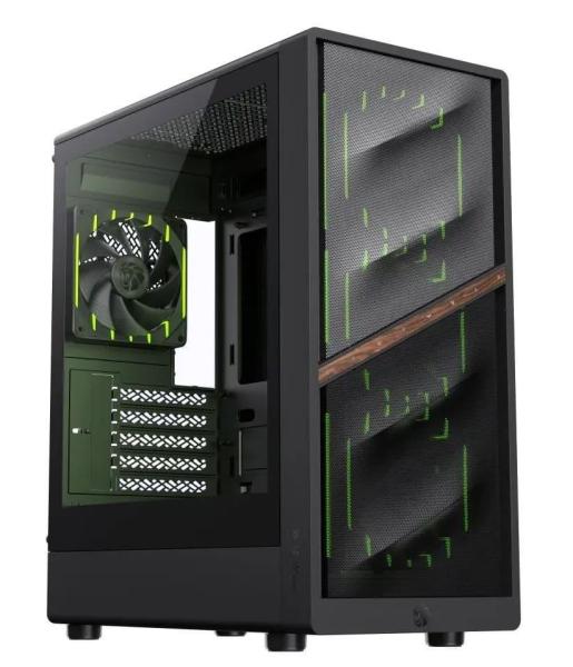 Корпус GameMax Aeris 330 M Tempered Glass без БЖ Black (AERIS 330 MB)