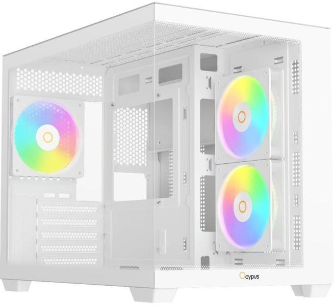 Корпус Ocypus Gamma C54 ARGB White (GAMMA-C54-WHD300XX-GL)