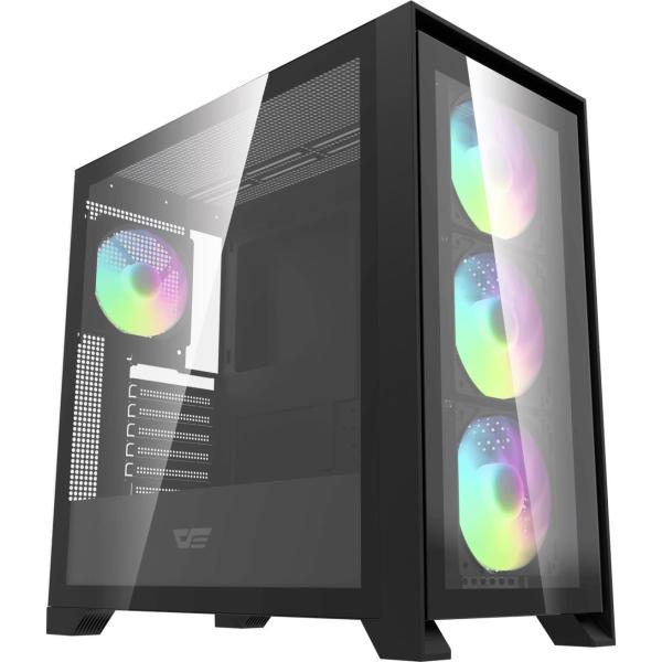 Корпус Darkflash DRX90 Glass Black (DRX90 GLASS Black)