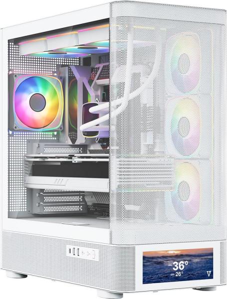 Корпус Modecom VOLCANO AQ500 WHITE (MC-A-AQ500-4FA-W)
