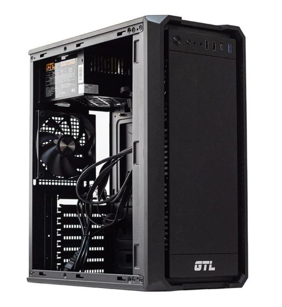 Корпус GTL 3804N1-U3C Black БЖ 500W (GTL3804N1-U3C-500)