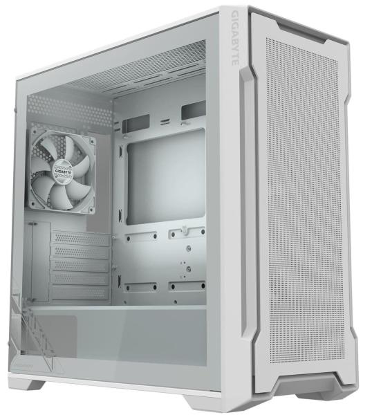 Корпус GIGABYTE C102 Glass Ice без БЖ White (GB-C102GI)