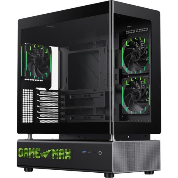 Корпус GameMax N90 Tempered Glass без БЖ Black (N90 BG)