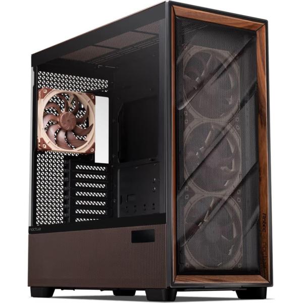 Корпус Frontier Antec Flux Pro Noctua Edition Tempered Glass без БЖ Black/Brown (Antec Flux Pro Noctua Edition)