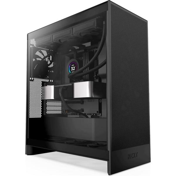 Корпус NZXT H7 Flow без БП Black (CM-H72FB-01)