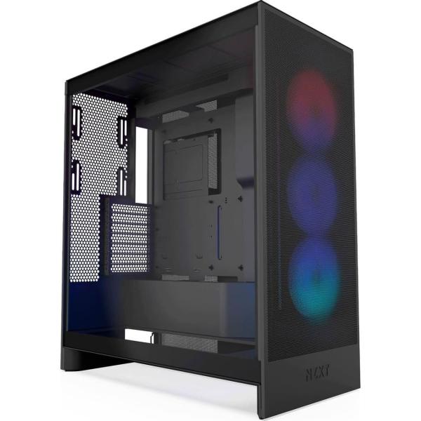 Корпус NZXT H7 Flow RGB без БП Black (CM-H72FB-R1)