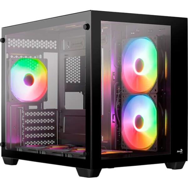 Корпус Aerocool Dryft Mini-G-BK-v2 Black без БП (ACCS-ES02163.11)