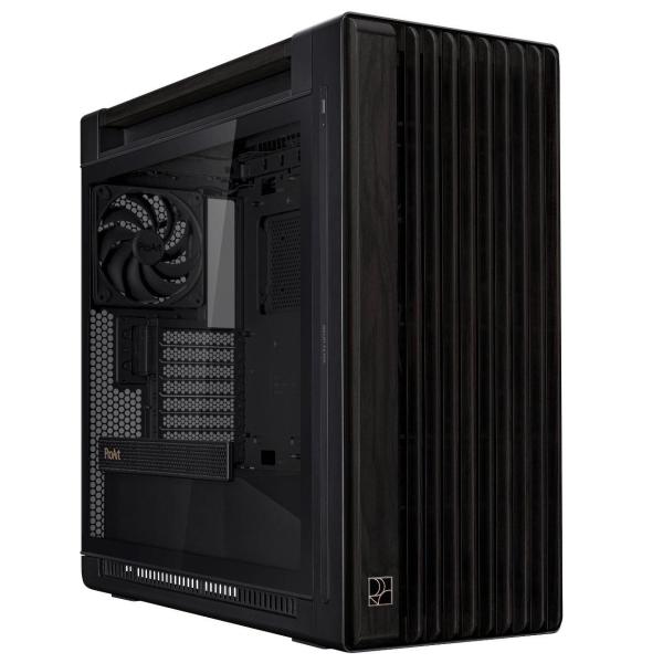 Корпус ASUS ProArt PA602 Wood Edition Tempered Glass без БП Black (90DC00J0-B09010)