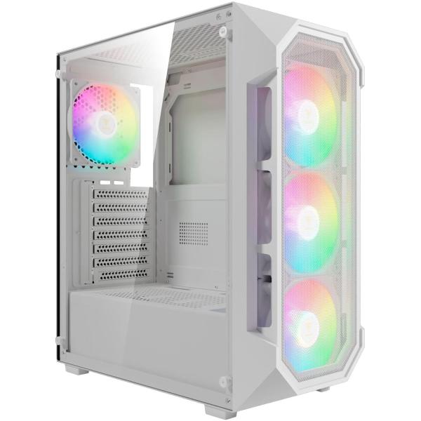 Корпус GAMDIAS AURA GC1 ELITE WH ARGB White (4711514500608)