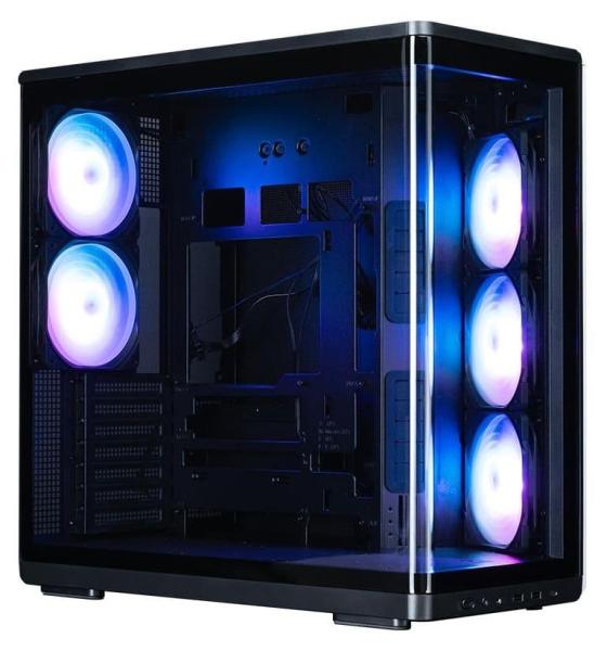 Корпус Zalman P60 Tempered Glass без БЖ Black (P60BLACK)