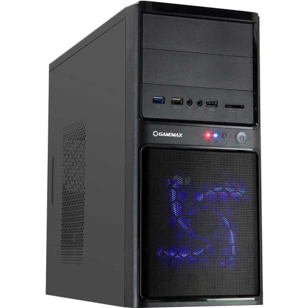 Корпус GameMax MT-306-NP-U3-CR Black (MT-306-NP-U3-CR)