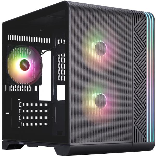 Корпус 1stPlayer VT5-BK-3F7 Black (VT5-BK-3F7)