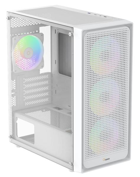 Корпус Ocypus Gamma C50 ARGB White (GAMMA-C50-WHG400XX-GL)