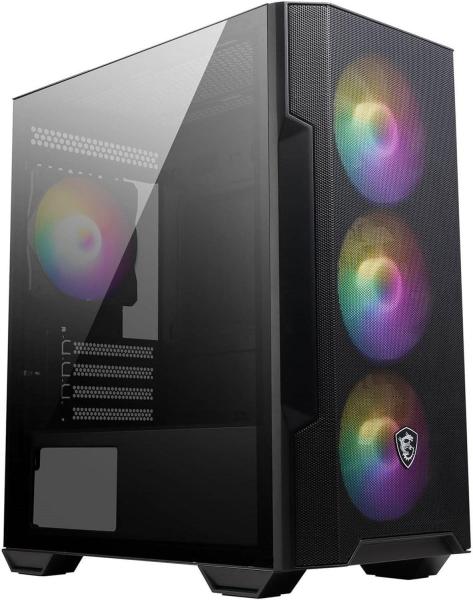 Корпус MSI MAG Forge M100R без БП Black (MAG FORGE M100R)