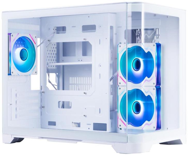 Корпус 1stPlayer UV6-WH-2FC7R-W-1FC7-W White без БП (UV6-WH-2FC7R-W-1FC7-W)