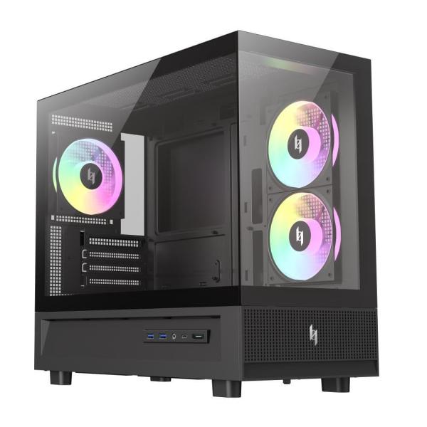 Корпус GameMax NEX C31 Black (NEX C31 BK)