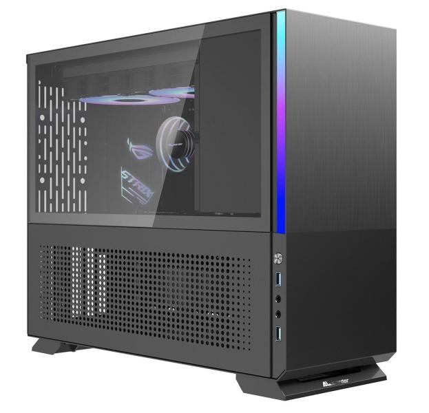 Корпус ALmordor Sparkle 170M Matx Black (ALS170MMBK)
